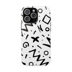 Abstract Memphis Pattern Phone Case (Apple & Android)