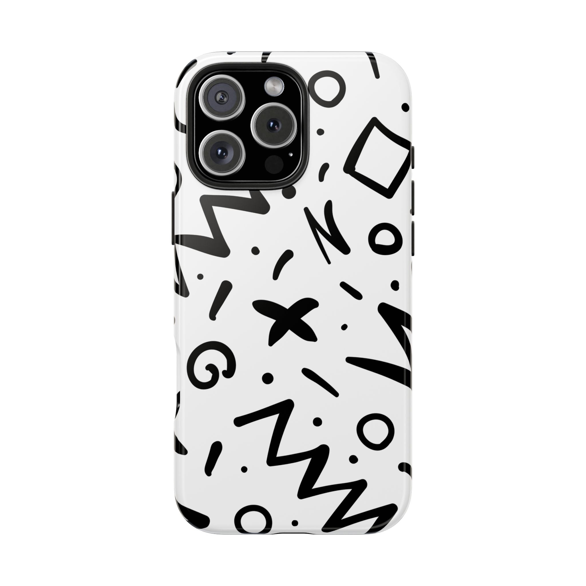 Abstract Memphis Pattern Phone Case (Apple & Android)