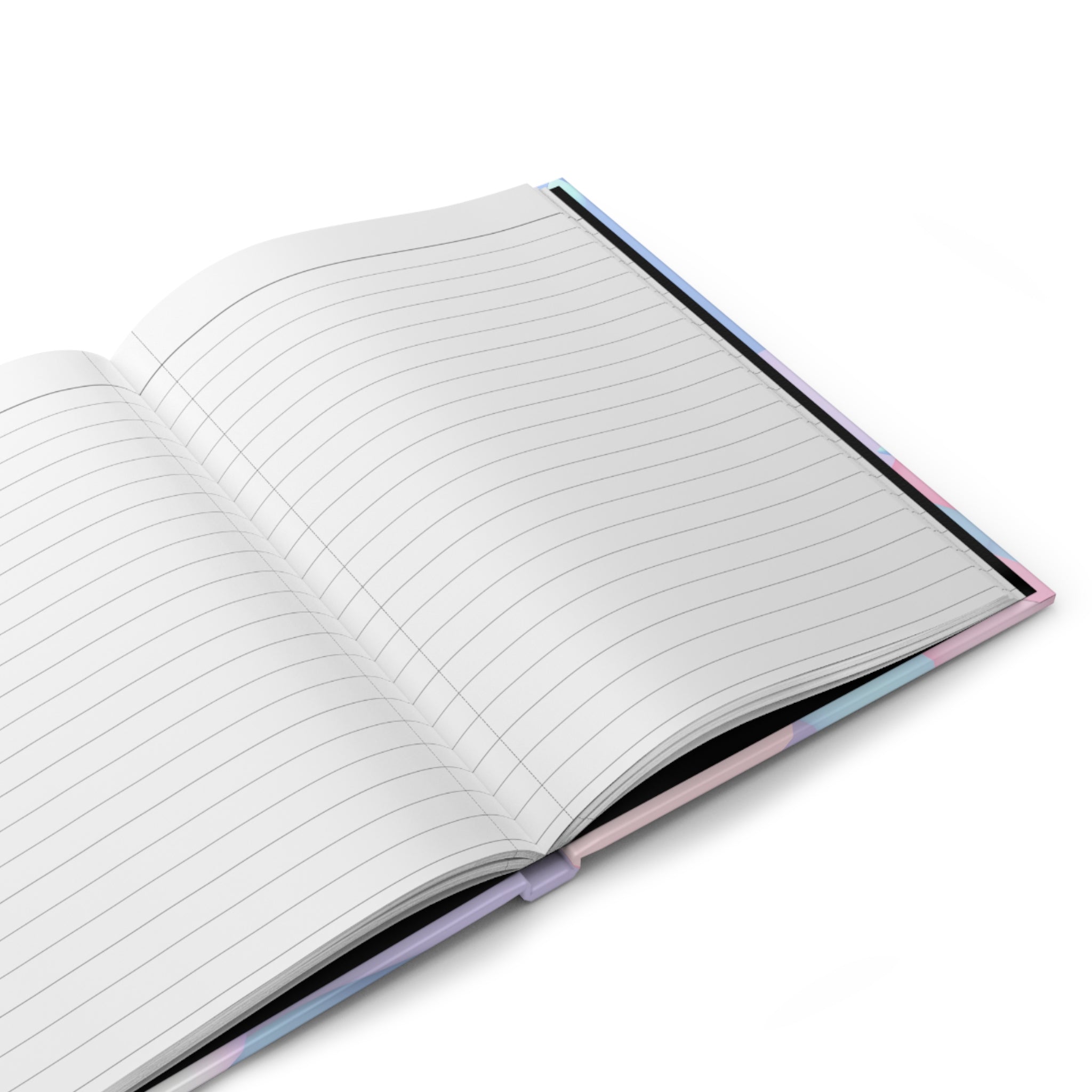 Kawaii Rainbow Galaxy Hardcover Matte Journal