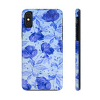 Blue Floral Pattern Phone Case (Apple & Android)
