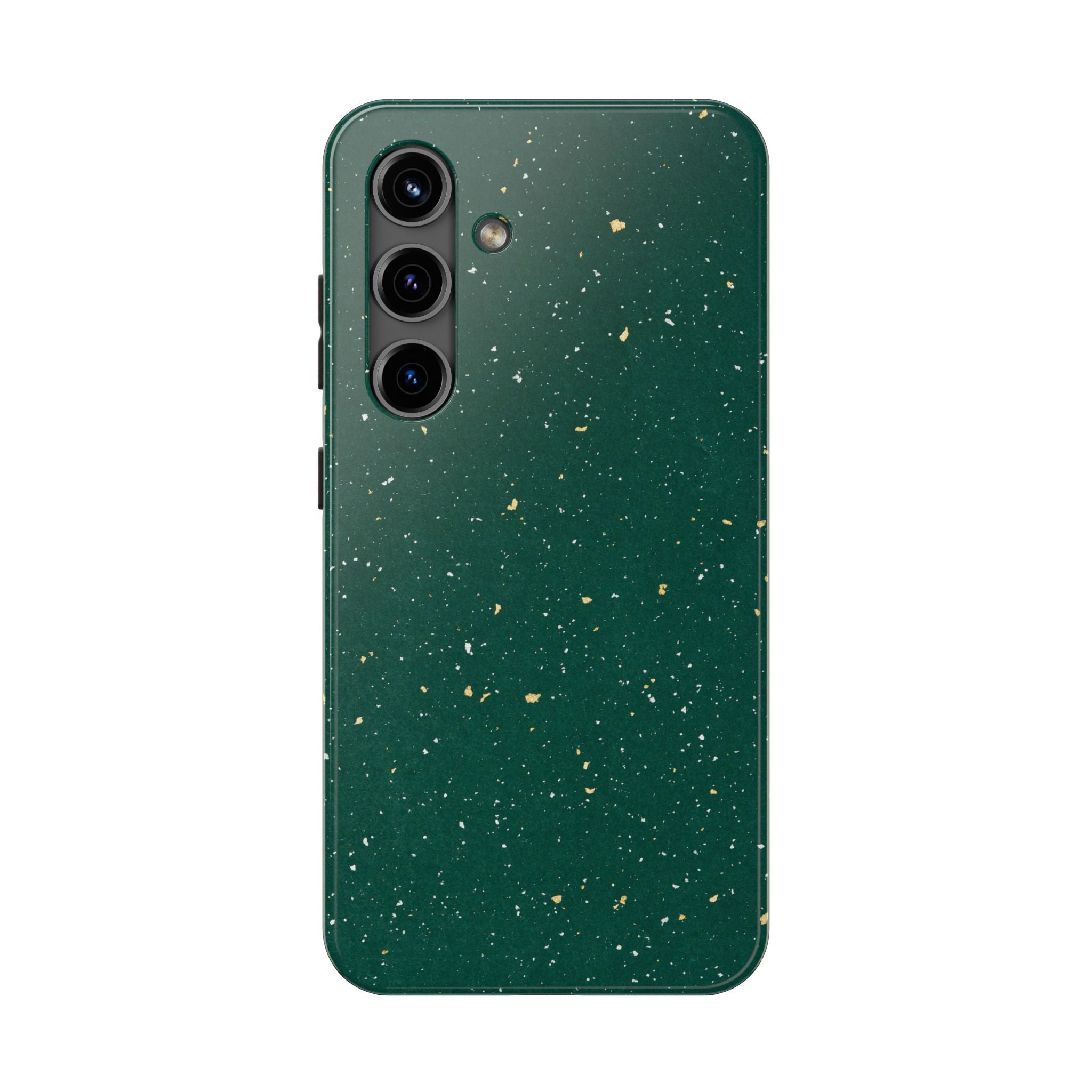 Emerald Gold Flecked Phone Case (Apple & Android)