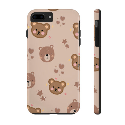 Boho Brown Bear Phone Case