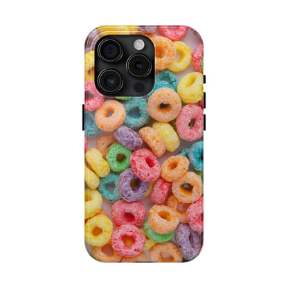 Morning Cereal Loops Phone Case