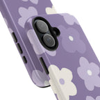 Pastel Purple Flowers Phone Case (Apple & Android)