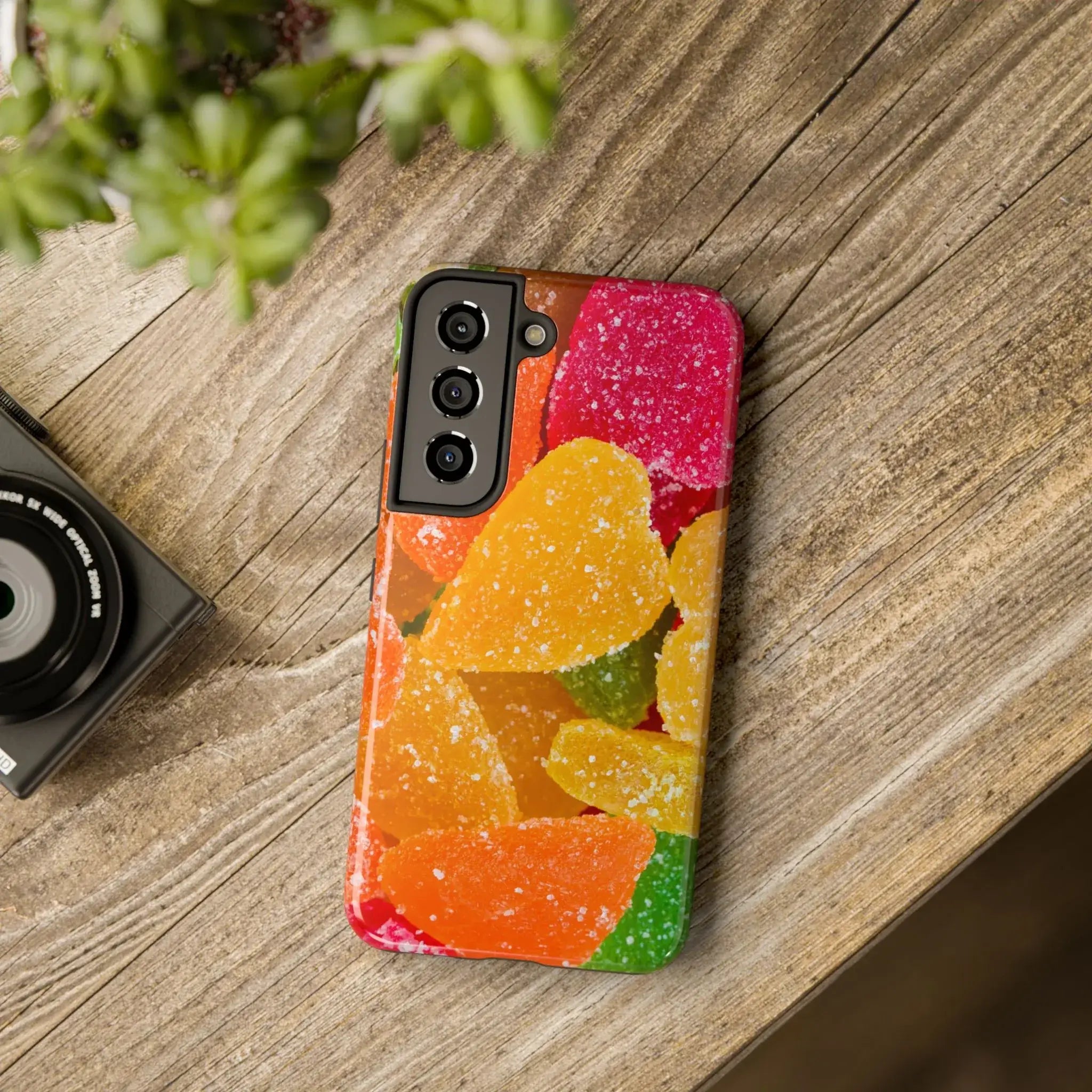Sour Gummies Phone Case (Apple & Android) - Pink Sweetheart
