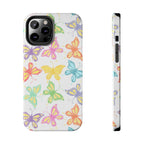 Busy Butterflies Phone Case (Apple & Android) - Pink Sweetheart