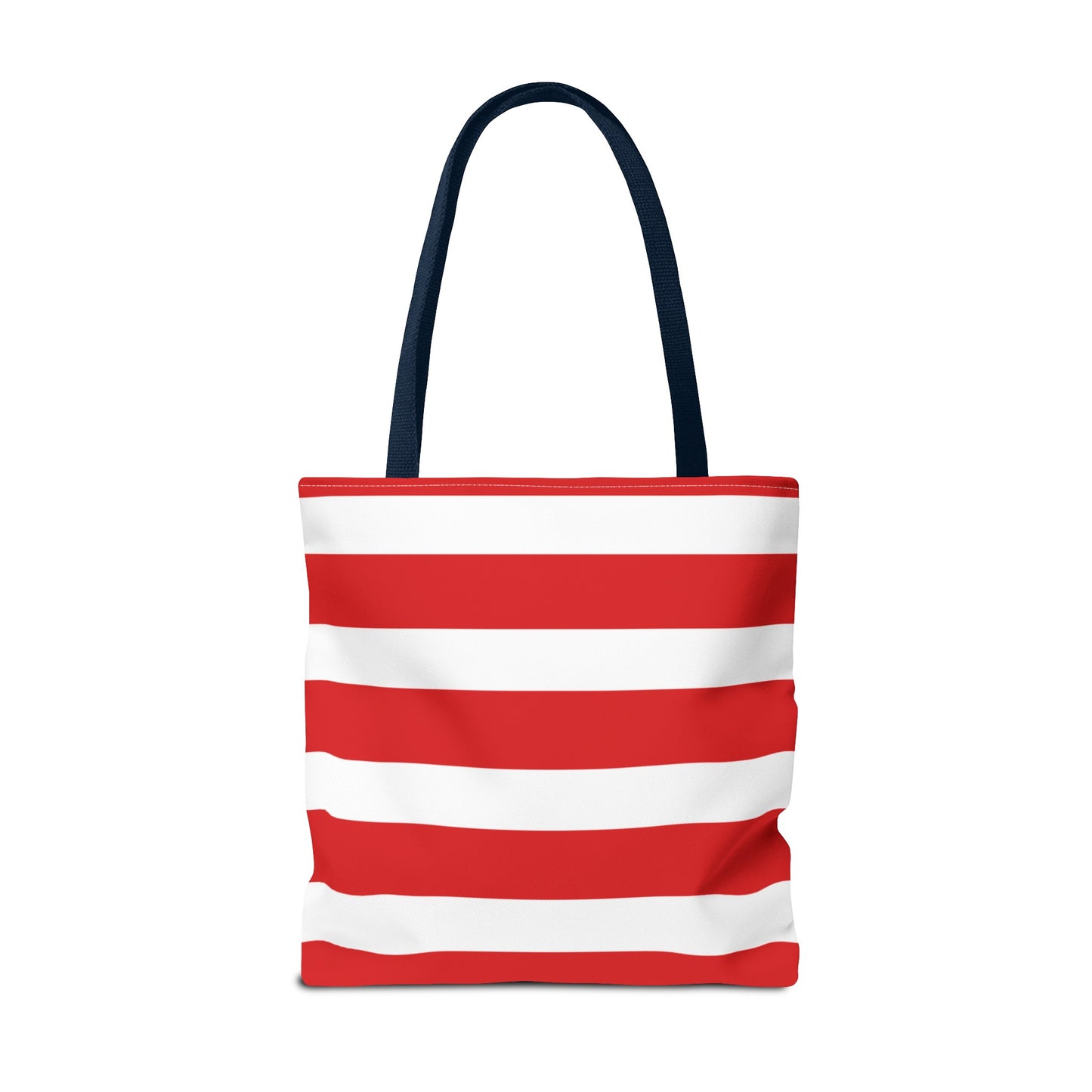 Red & White Peppermint Tote Bag