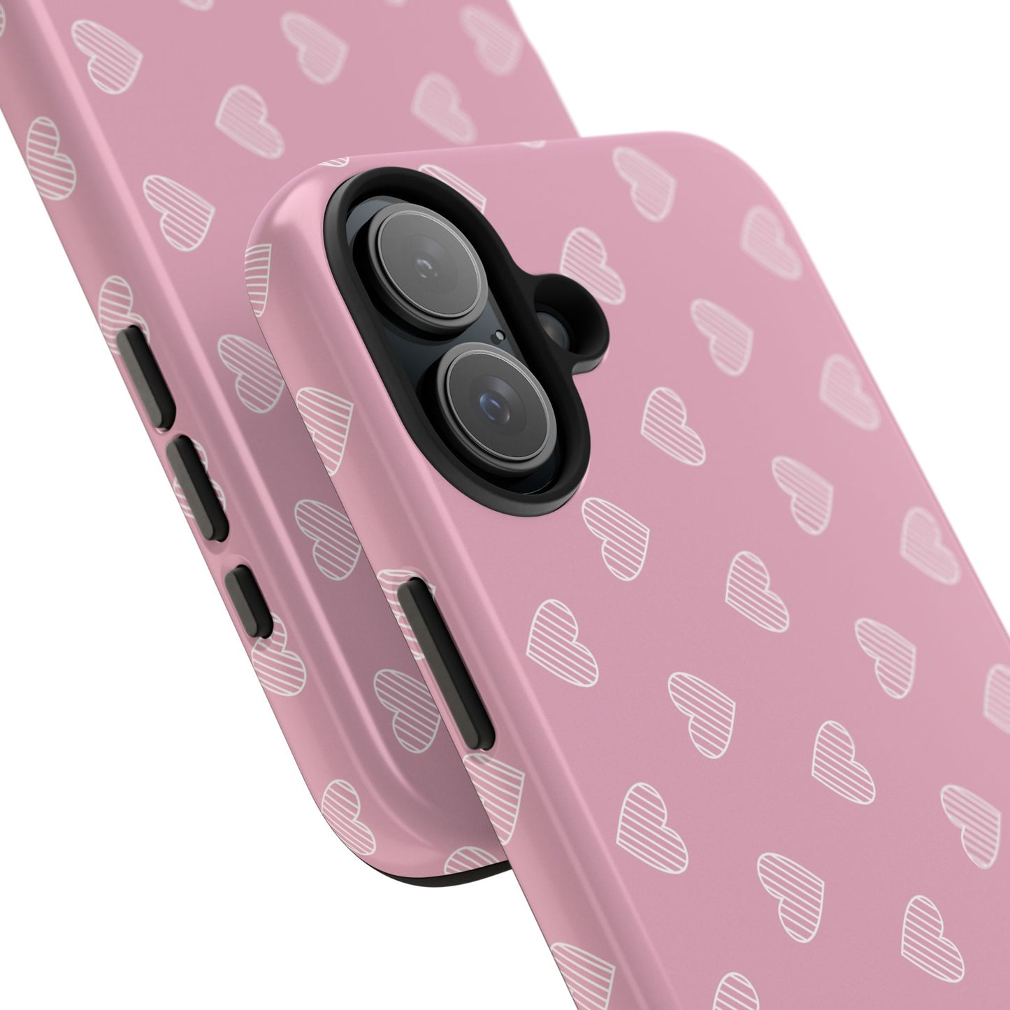 Infinite Pink Hearts Phone Case