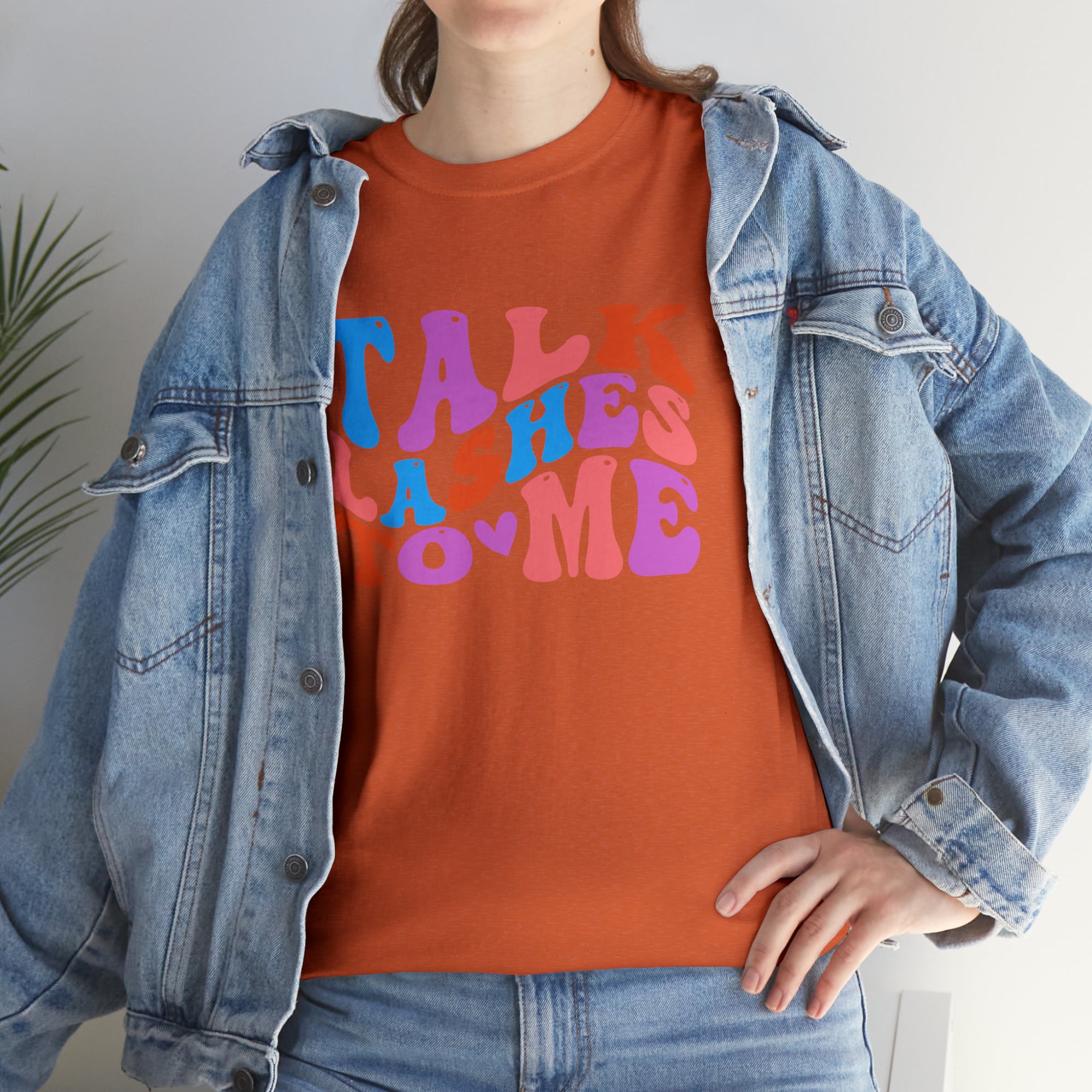 Talk Lashes to Me Cotton Tee