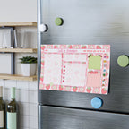Summer Strawberry Floral Sticky Note Pad