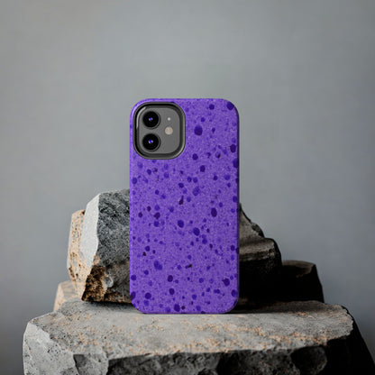 Purple Sponge Phone Case