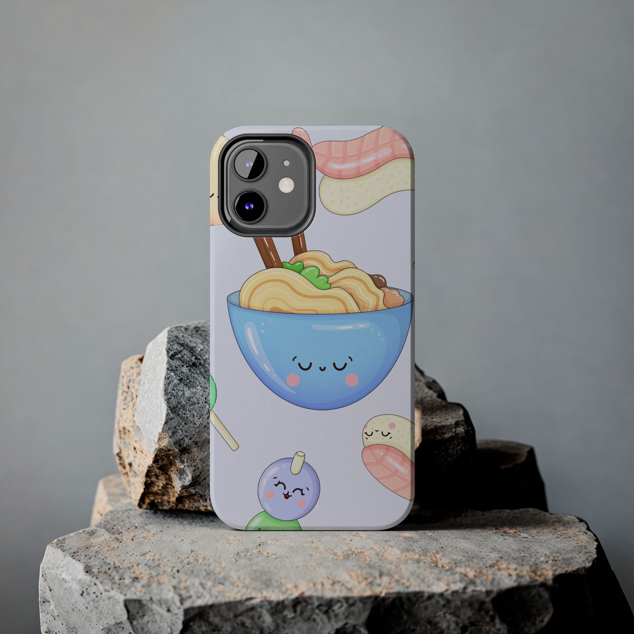 Kawaii Anime Snacks Phone Case (Apple & Android)