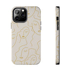 Minimalist Woman Phone Case (Apple & Android)