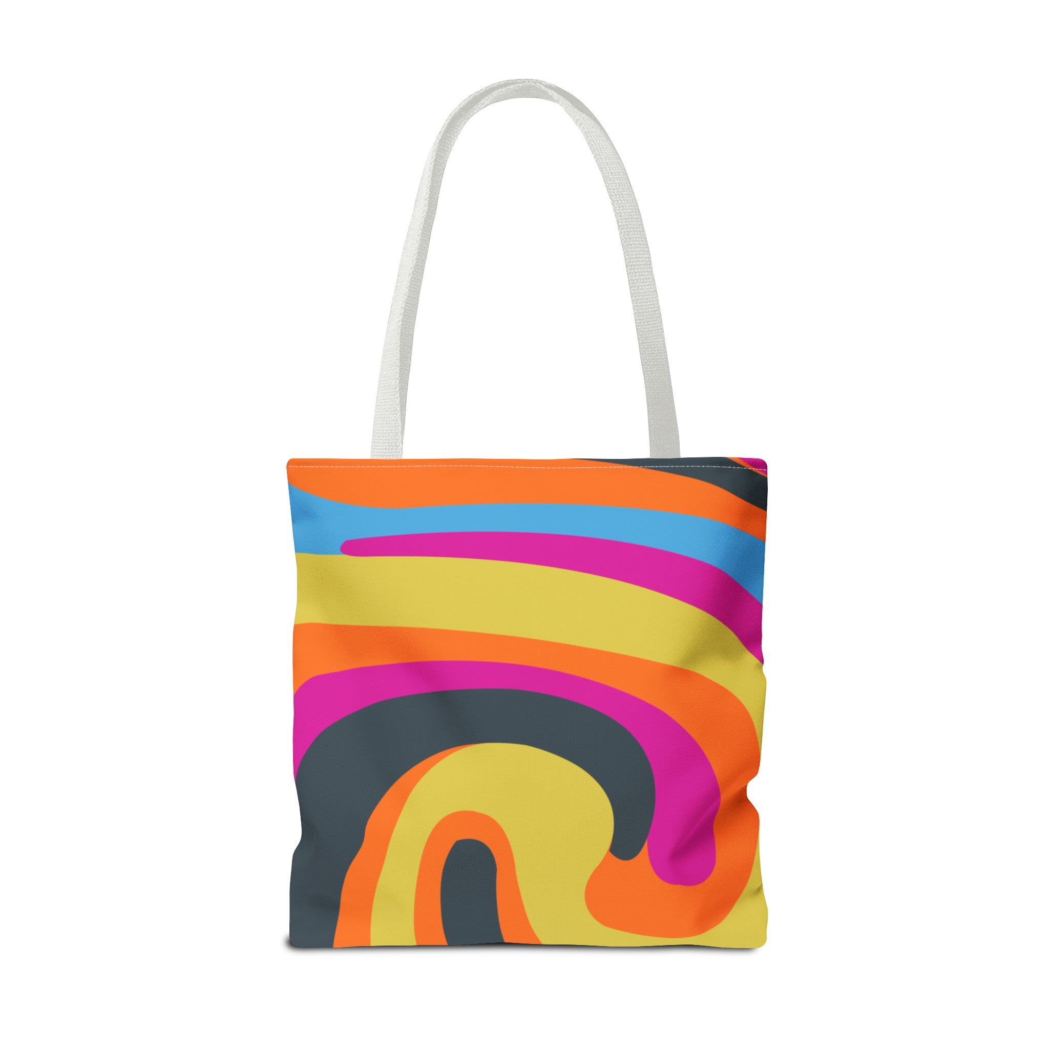 Funky Groove Swirl Tote Bag