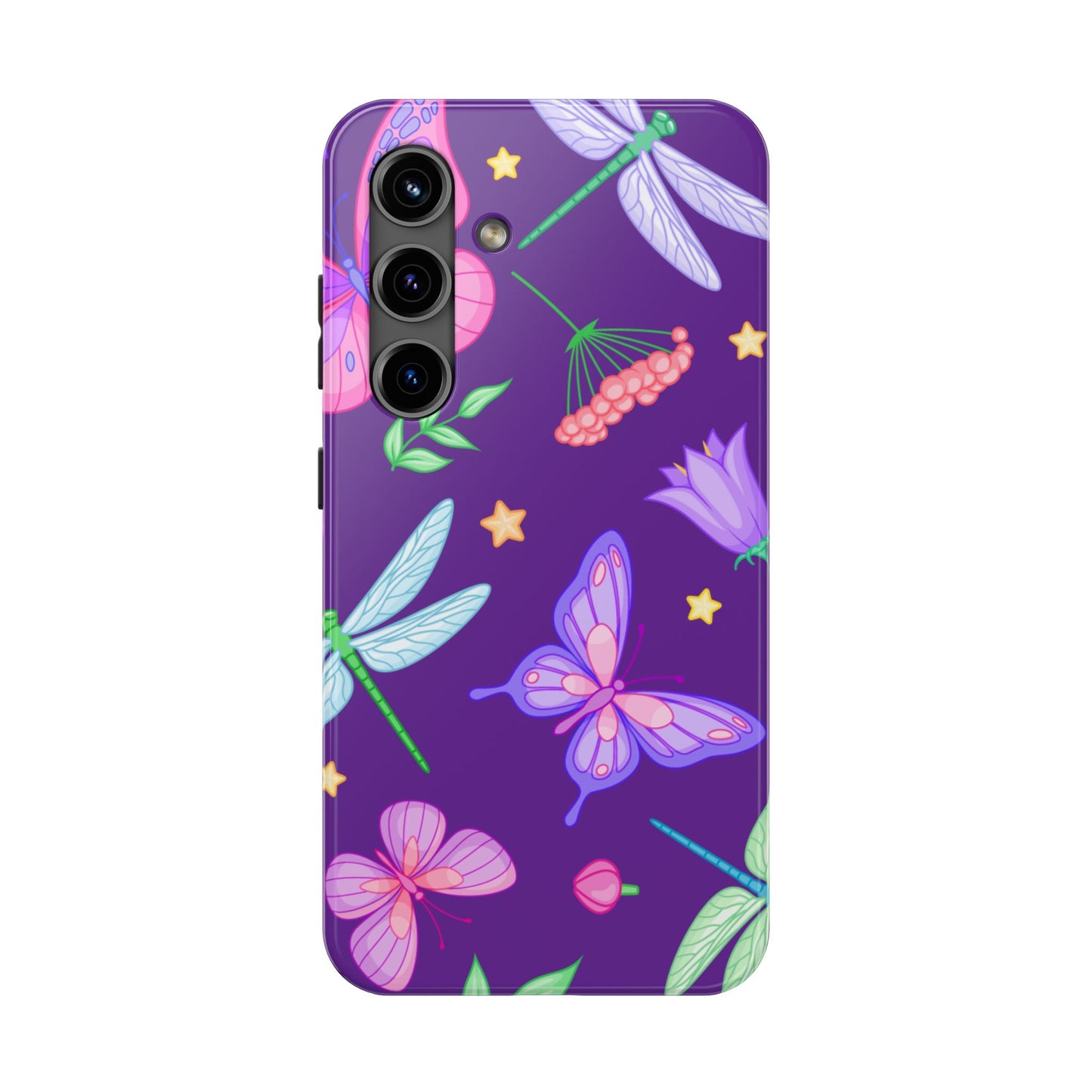 Purple Majestic Butterfly Phone Case