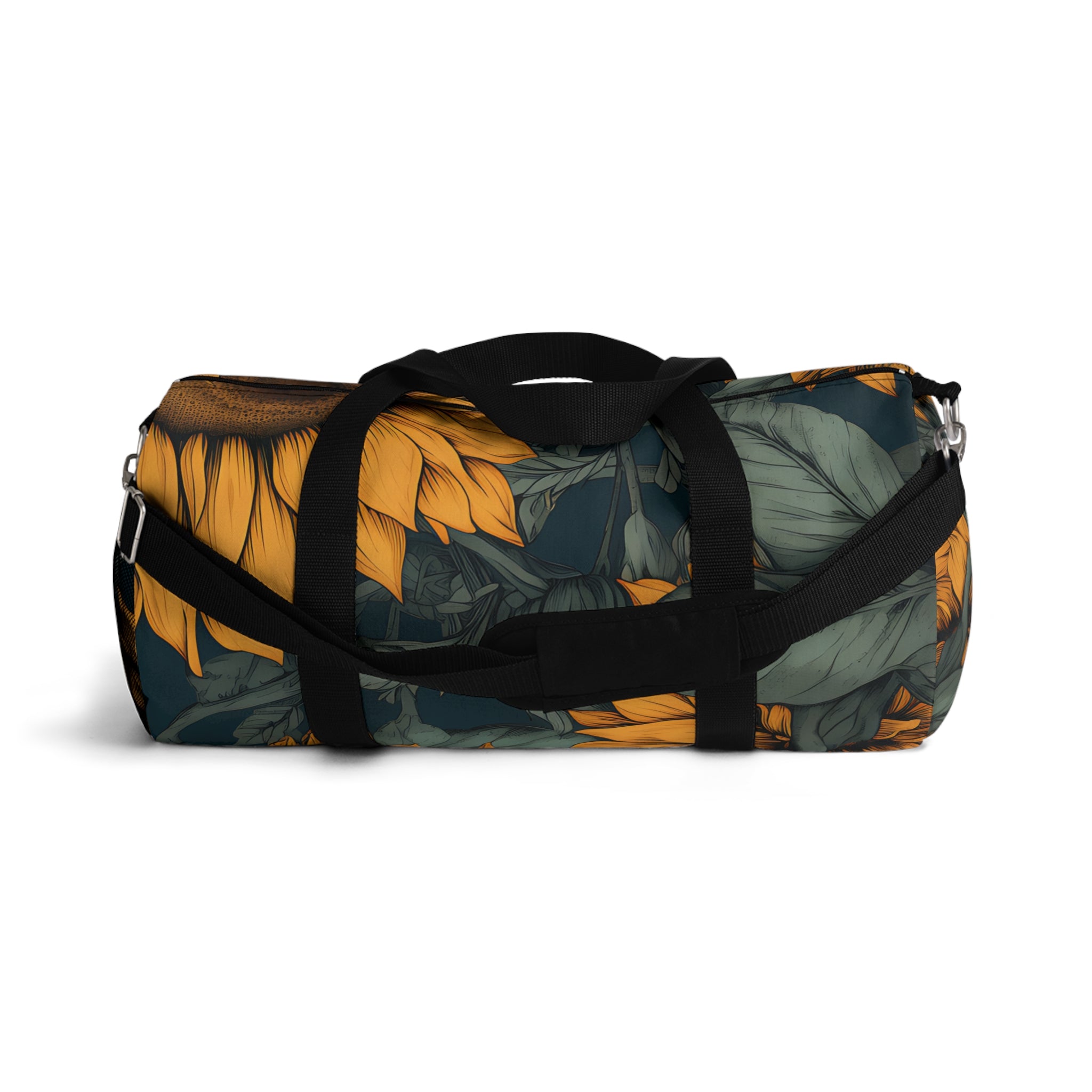 Midnight Sunflowers Duffel Bag