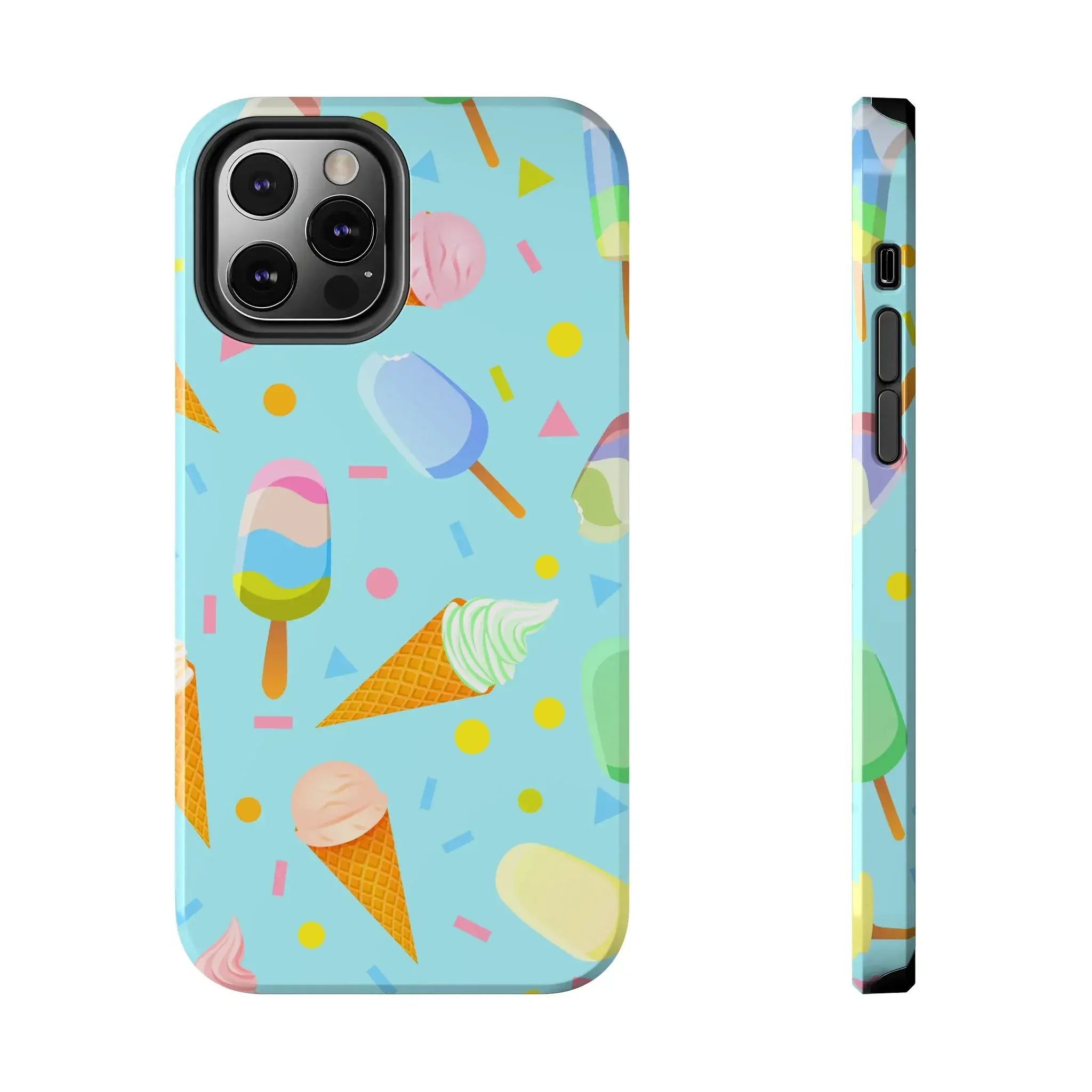 Ice Cream Festival Phone Case (Apple & Android) - Pink Sweetheart