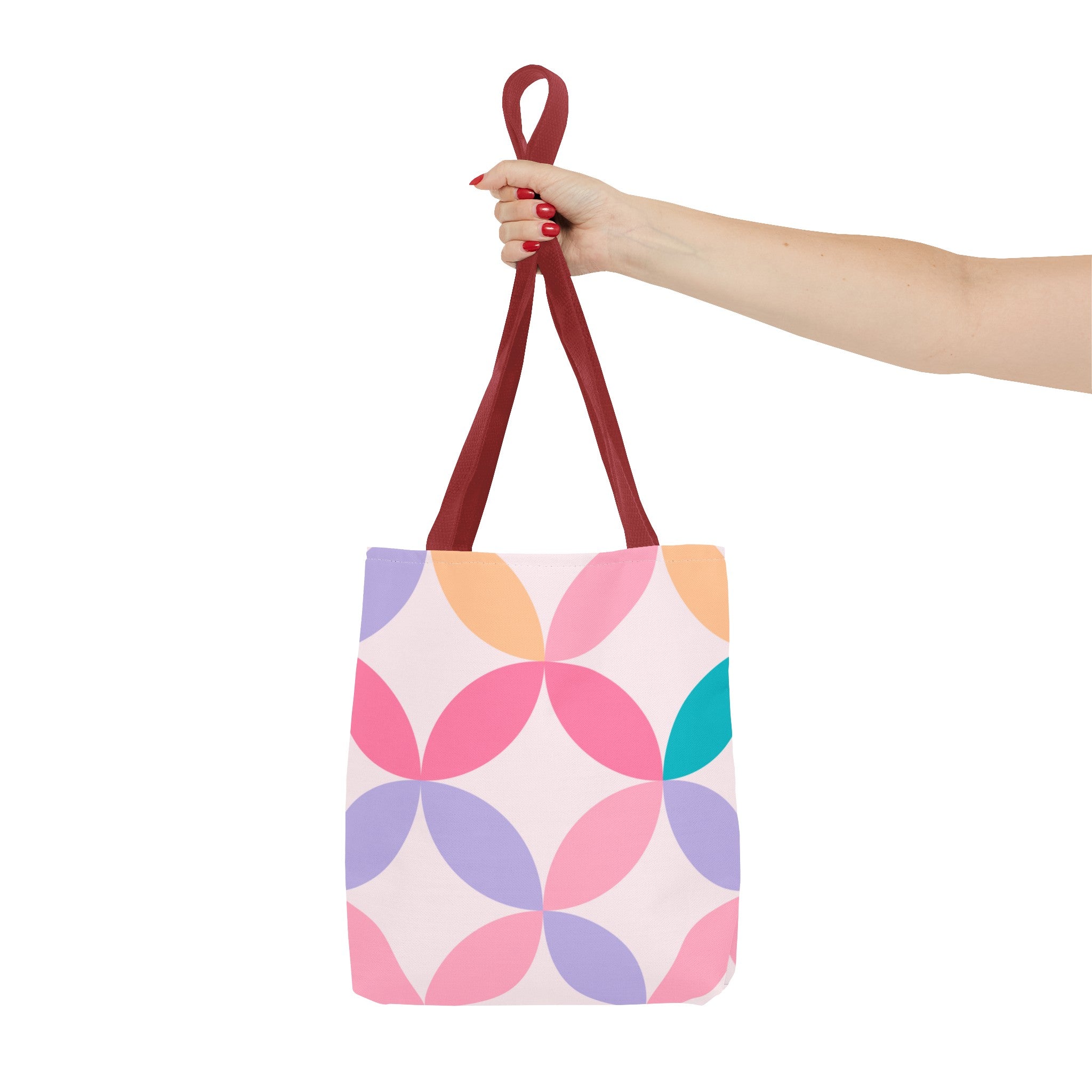 Pastel Geometric Tote Bag