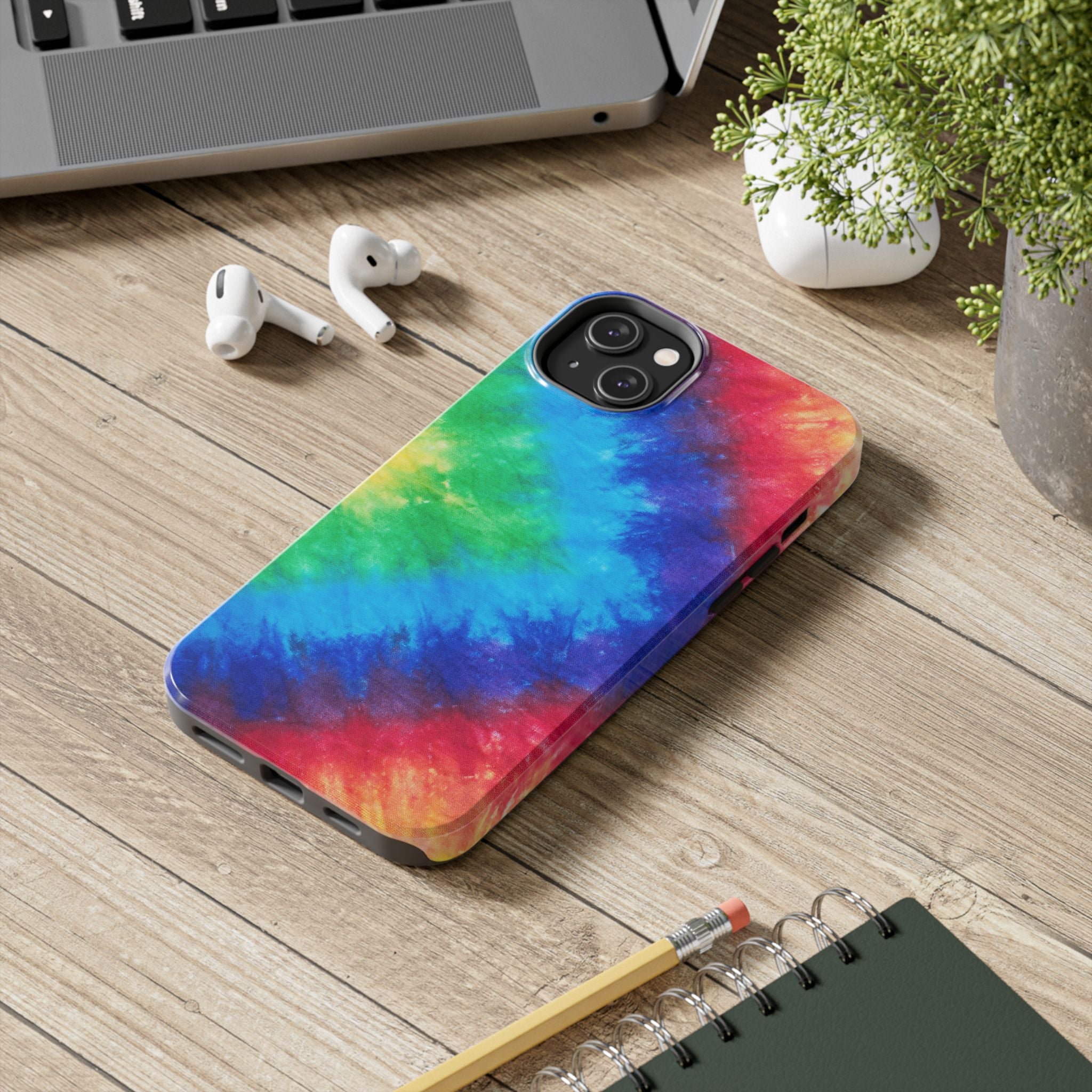 Rainbow Tie Dye Phone Case (Apple & Android)