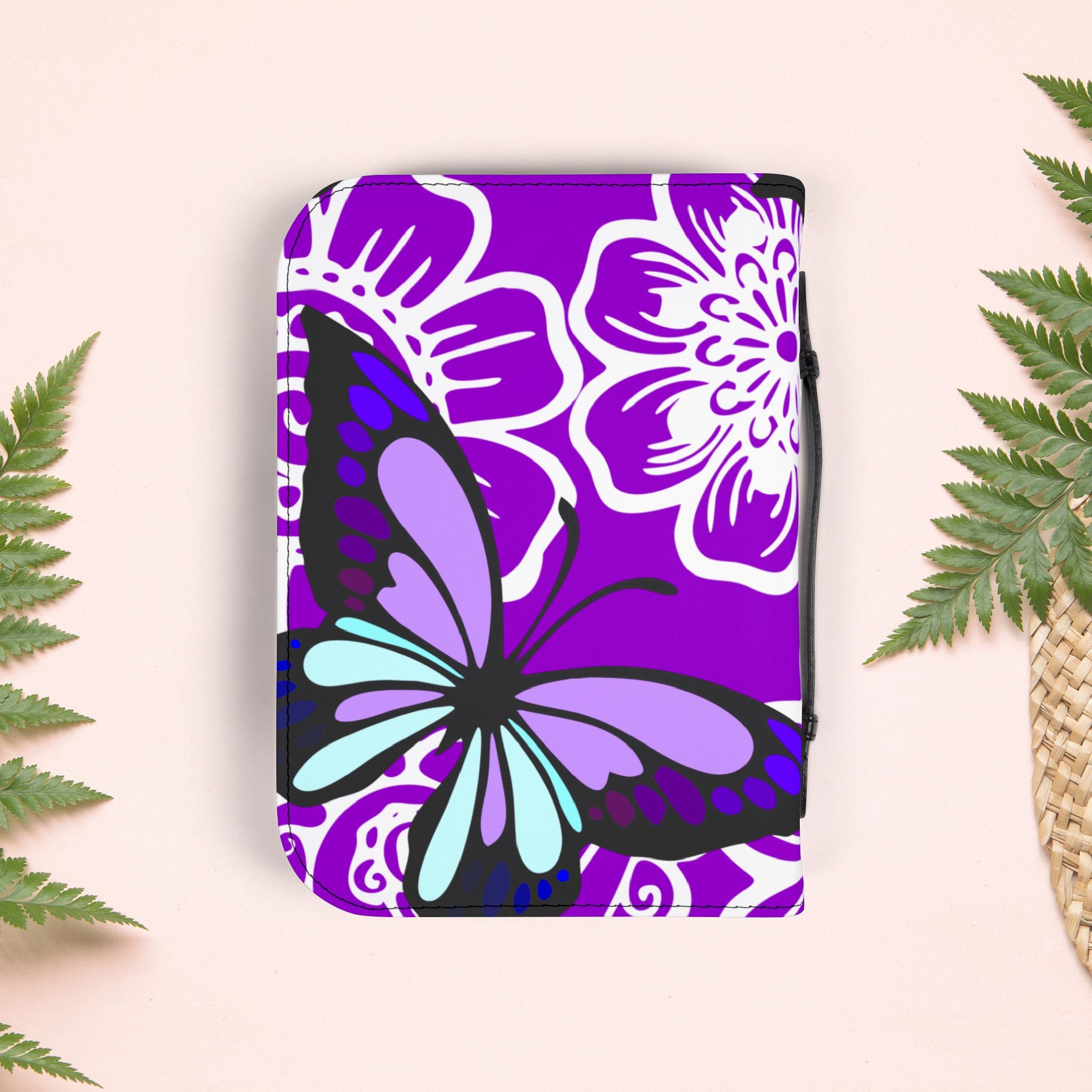 Purple Amethyst Butterfly Book Cover