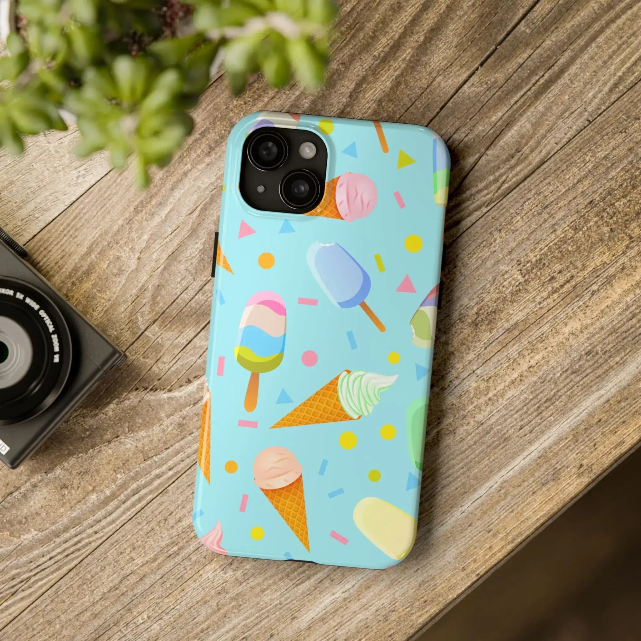 Ice Cream Festival Phone Case (Apple & Android) - Pink Sweetheart