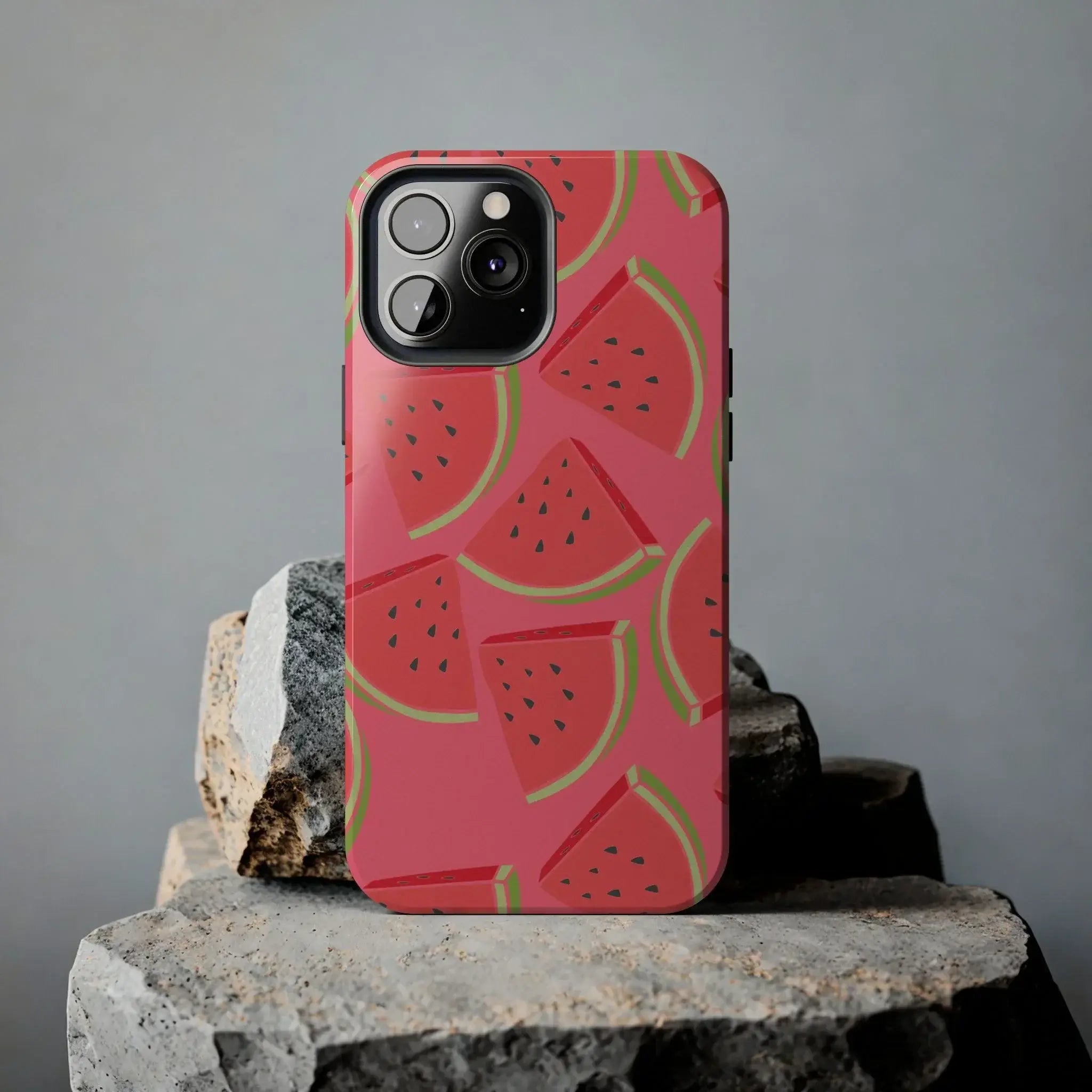 Watermelon Slices Phone Case (Apple & Android) - Pink Sweetheart