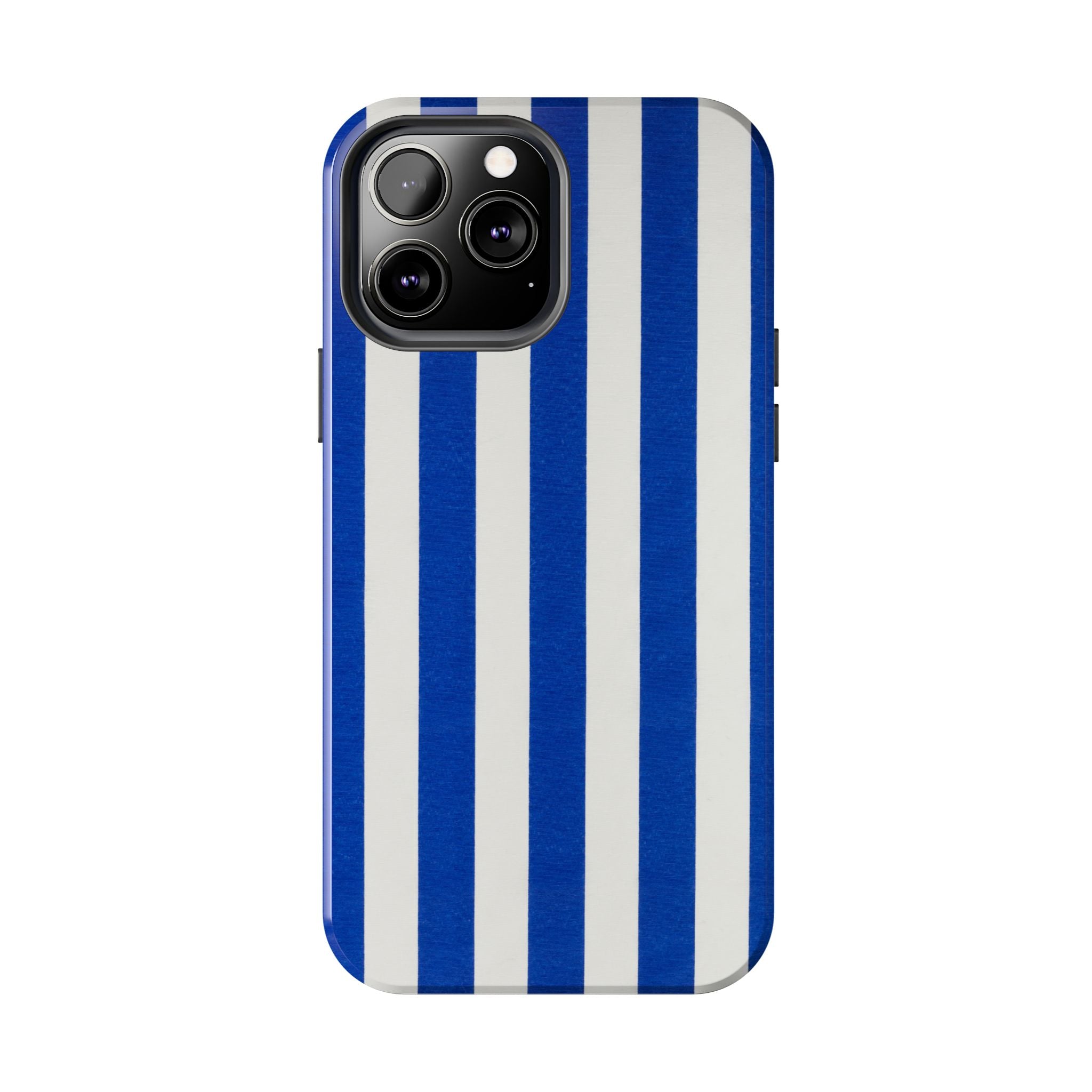 Blue & White Stripes Phone Case (Apple & Android)