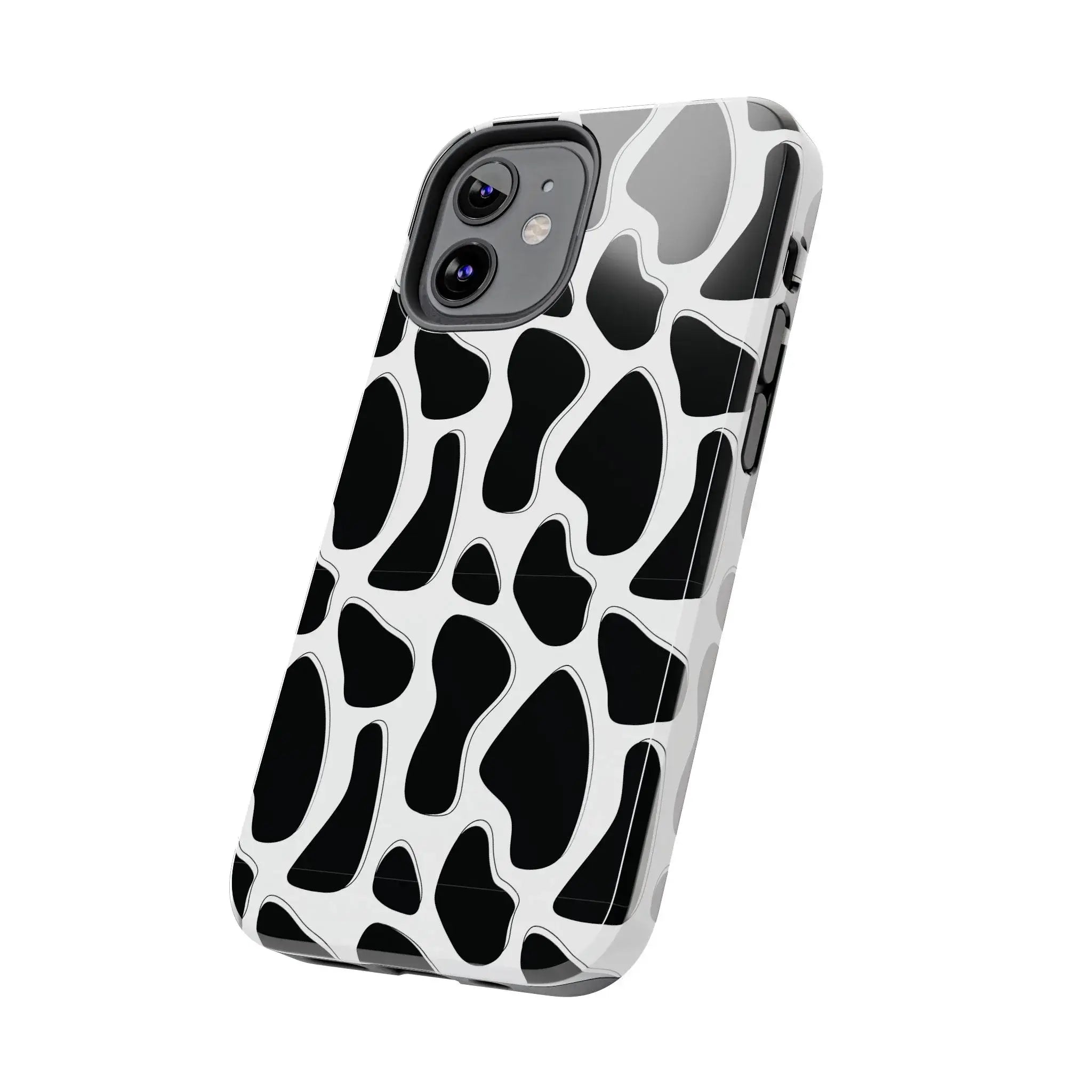 Spotted Animal Print Phone Case (Apple & Android) - Pink Sweetheart