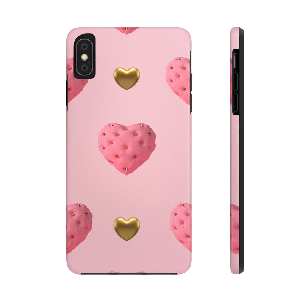 Heart of Gold Pink Phone Case (Apple & Android)