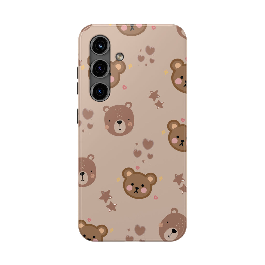 Boho Brown Bear Phone Case (Apple & Android)