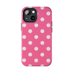 Pink Polka Dot Phone Case (Apple & Android) - Pink Sweetheart