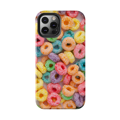 Morning Cereal Loops Phone Case