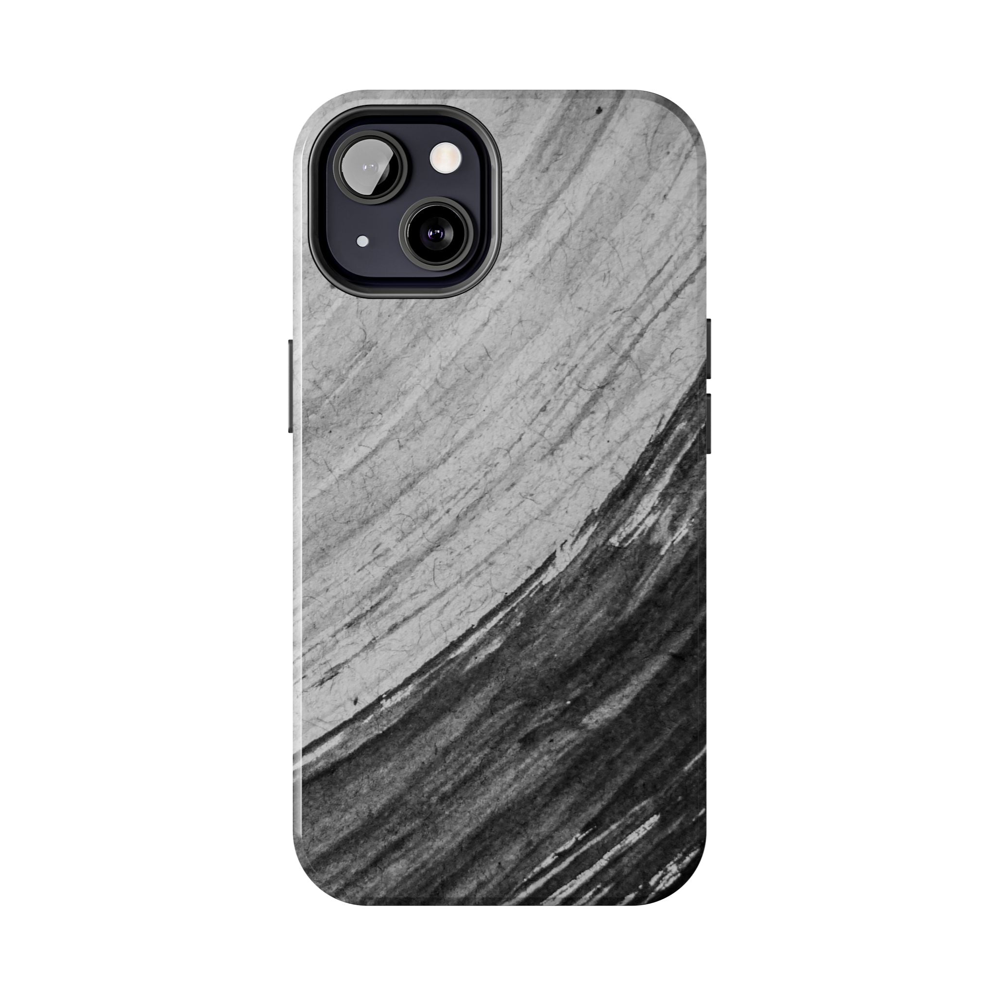 Black & Gray Phone Case (Apple & Android)