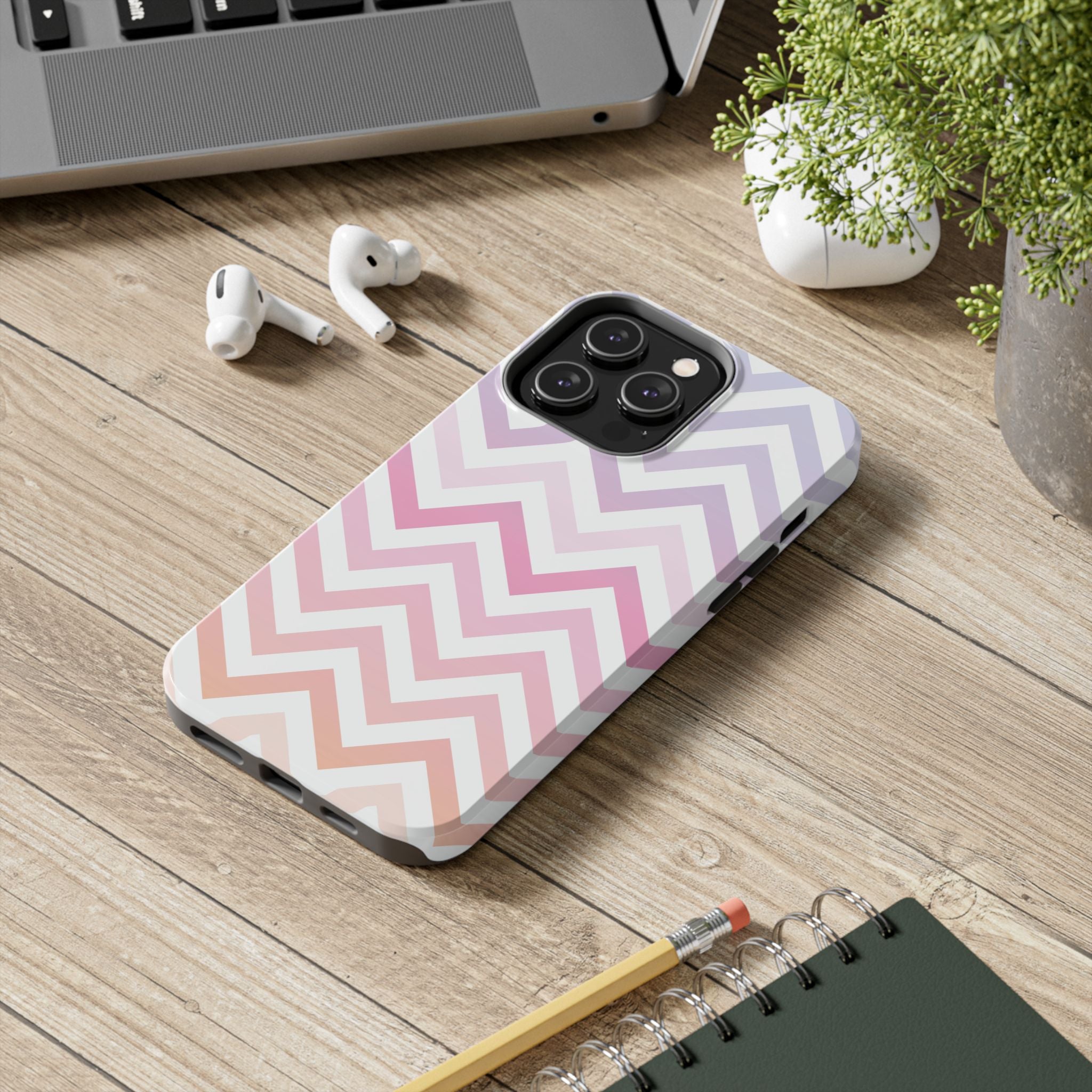 Colorful Chevron Pattern Phone Case (Apple & Android)