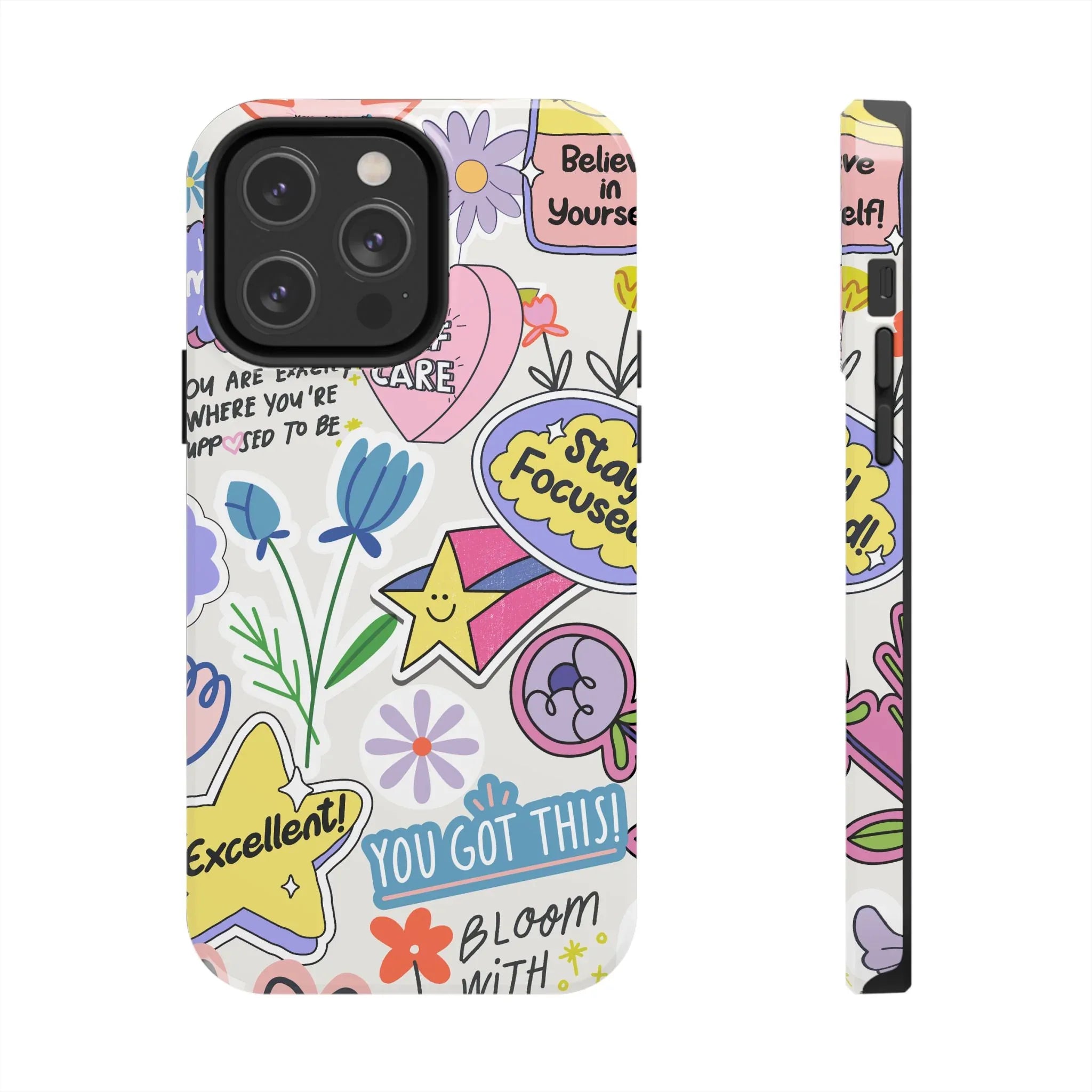 Motivational Phone Case (Apple & Android) - Pink Sweetheart
