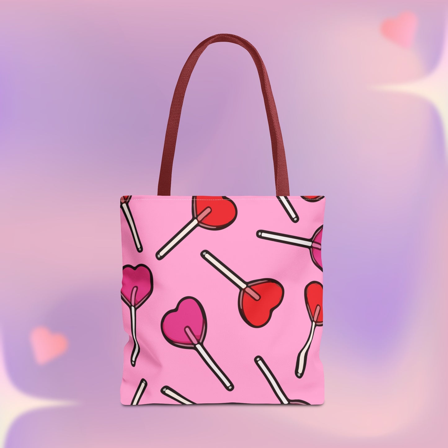 Sweetheart Lollipops Tote Bag