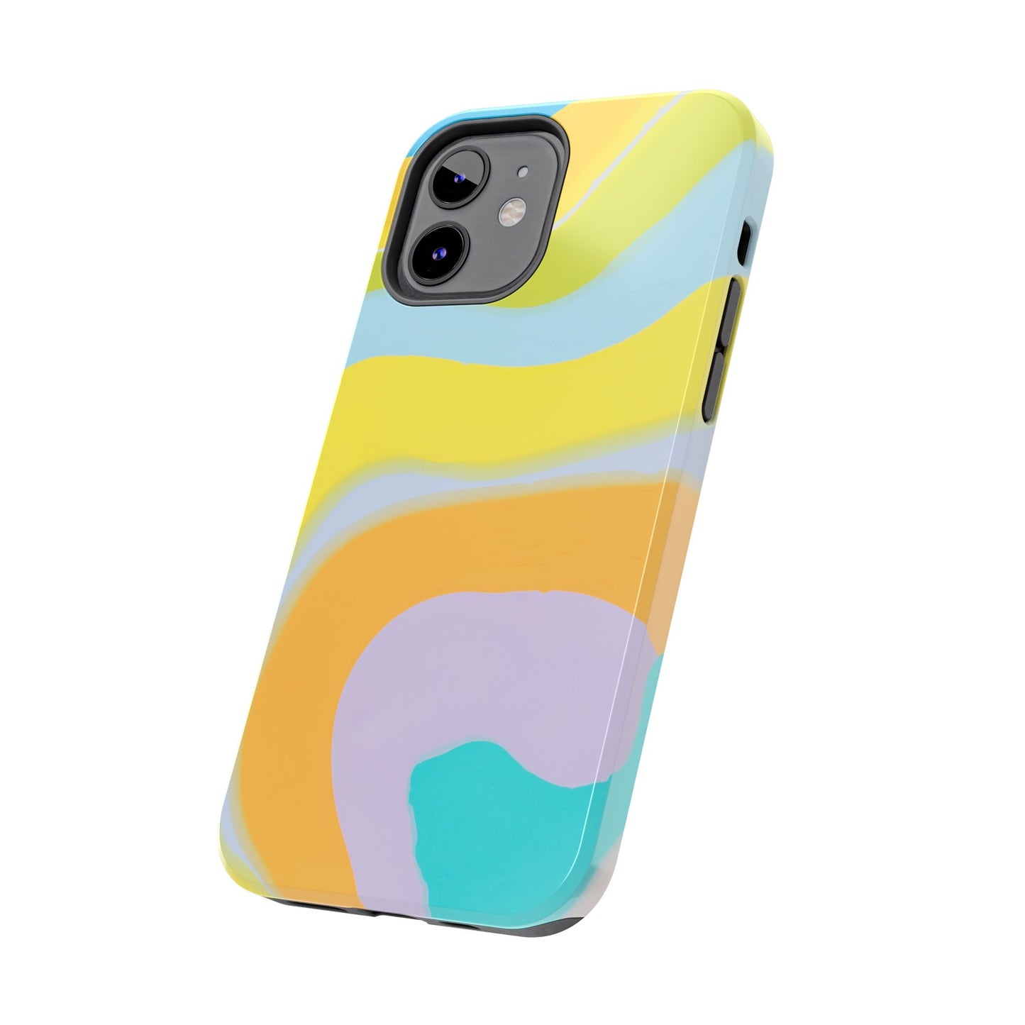 Colorful Pastel Marble Pattern Phone Case