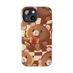 Retro Brown Bear Phone Case (Apple & Android)