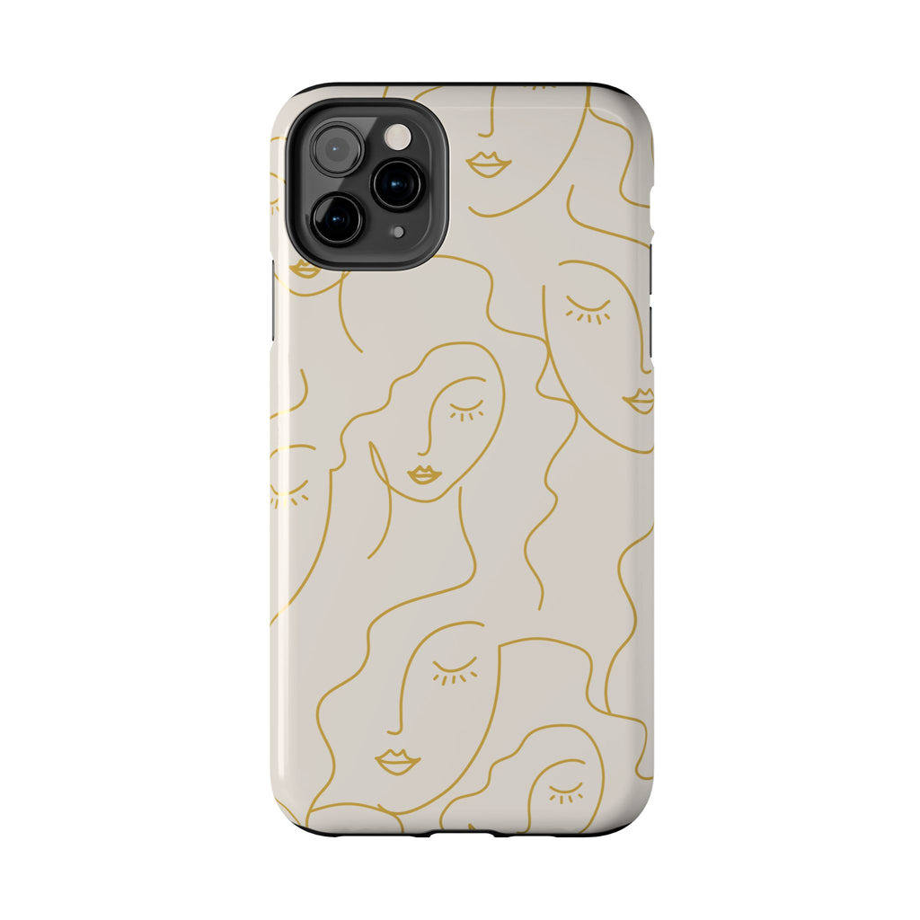Minimalist Woman Phone Case (Apple & Android)