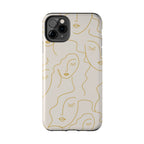 Minimalist Woman Phone Case (Apple & Android)