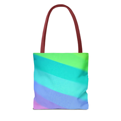 Blurred Rainbow Sectrum Tote Bag