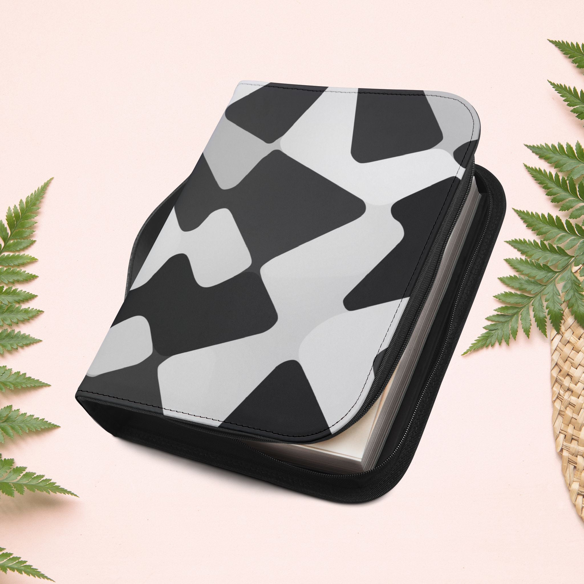 Grayscale Pattern Book Cover