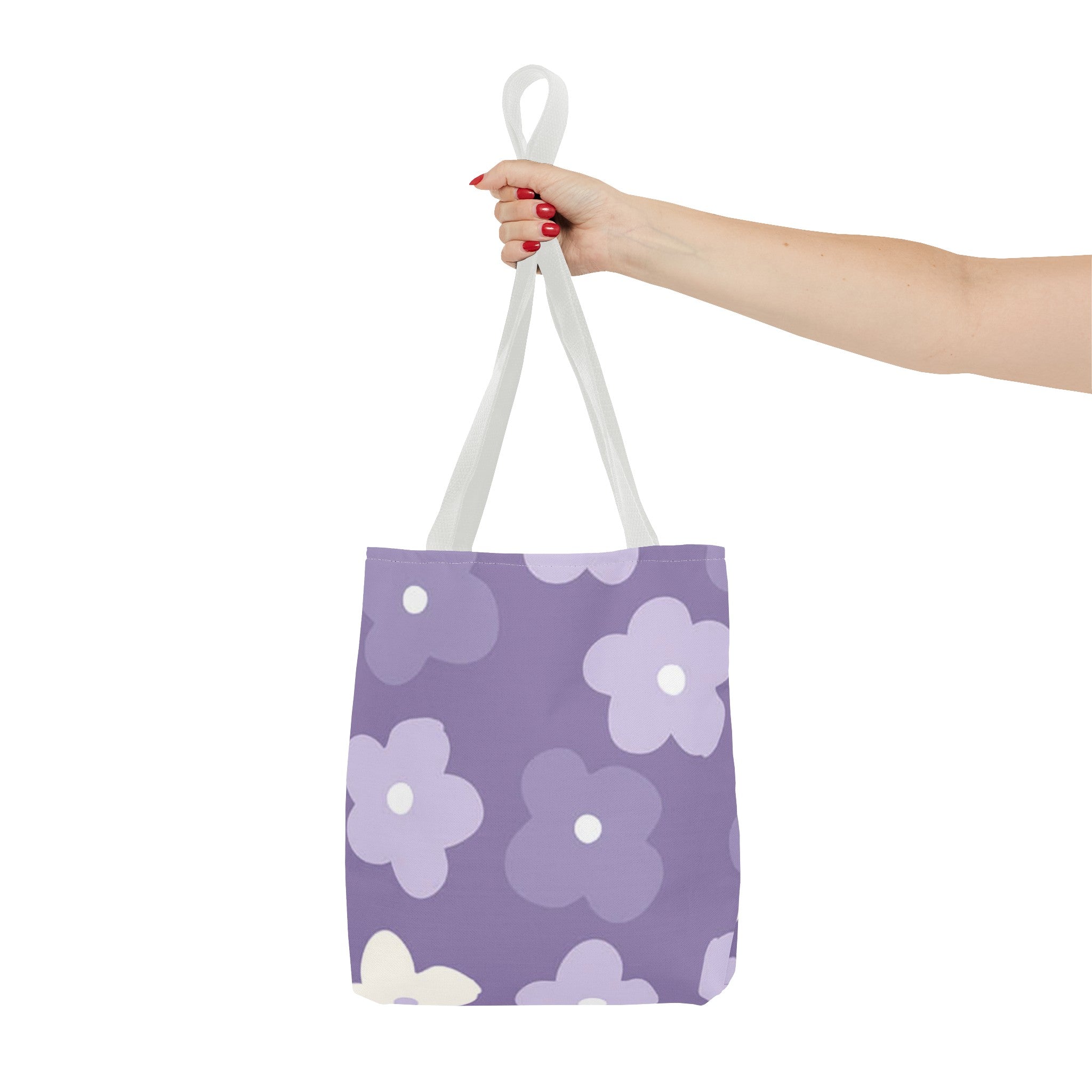 Pretty Purple Flowers Tote Bag