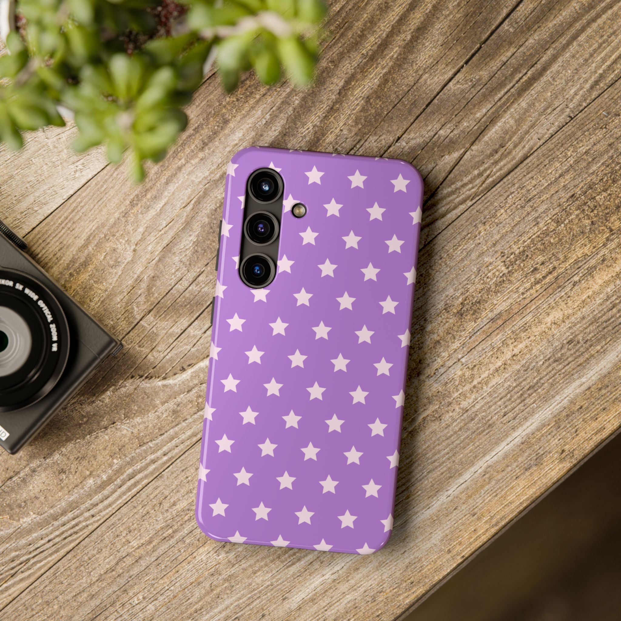 Purple Star Power Phone Case (Apple & Android)