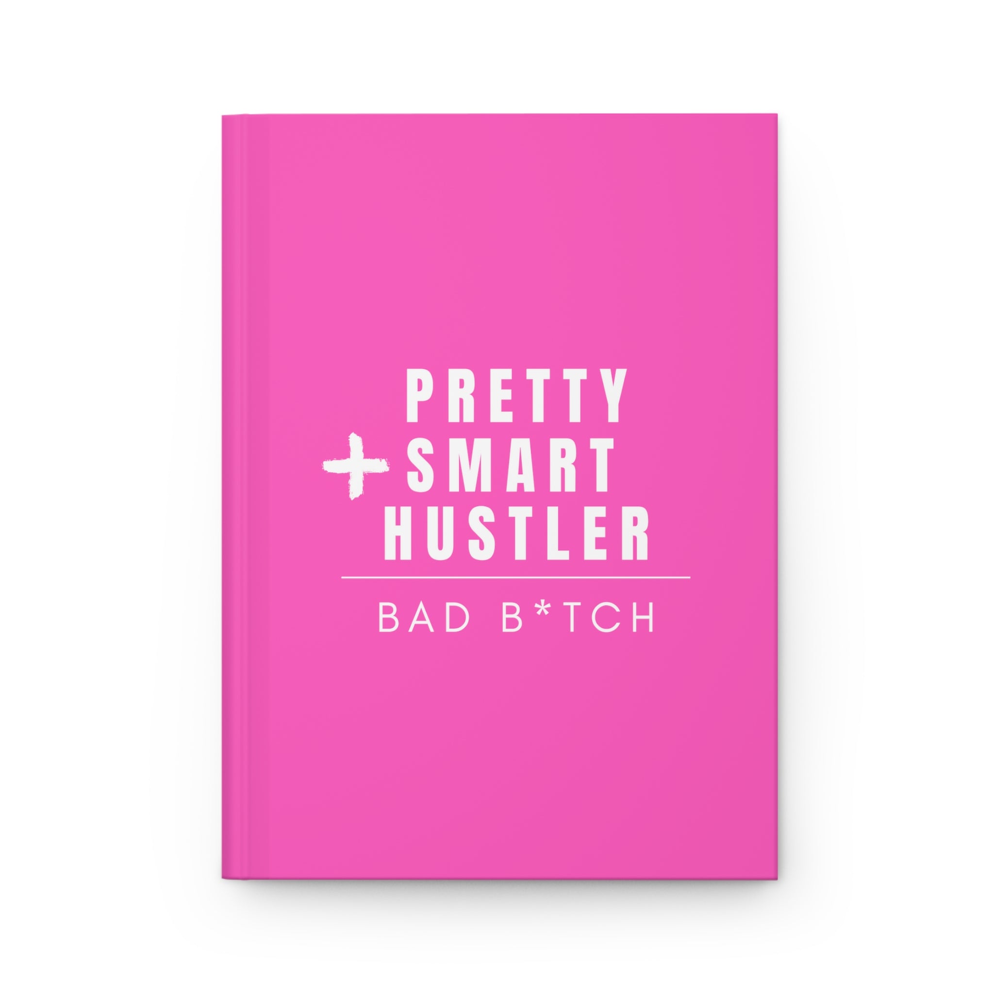 Pretty Smart Hustler Cuaderno de tapa dura mate