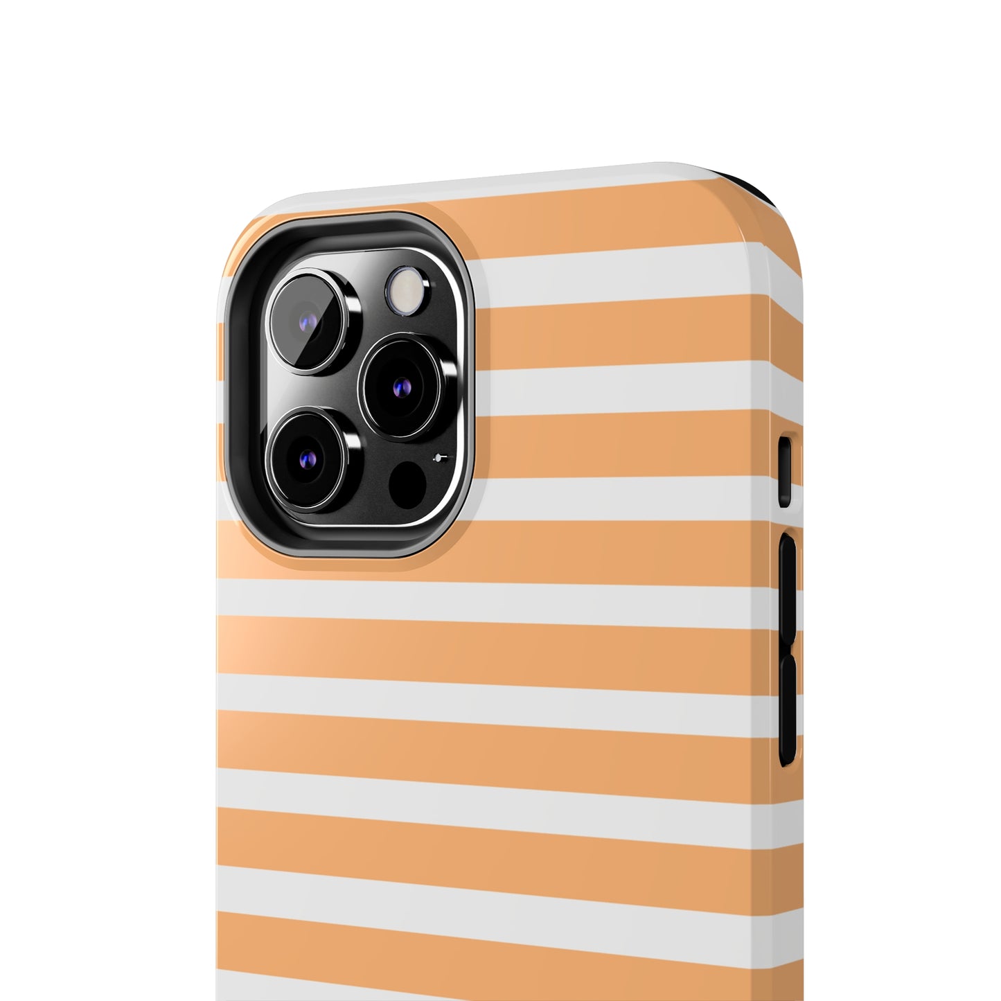 Orange Stripe Lines Phone Case