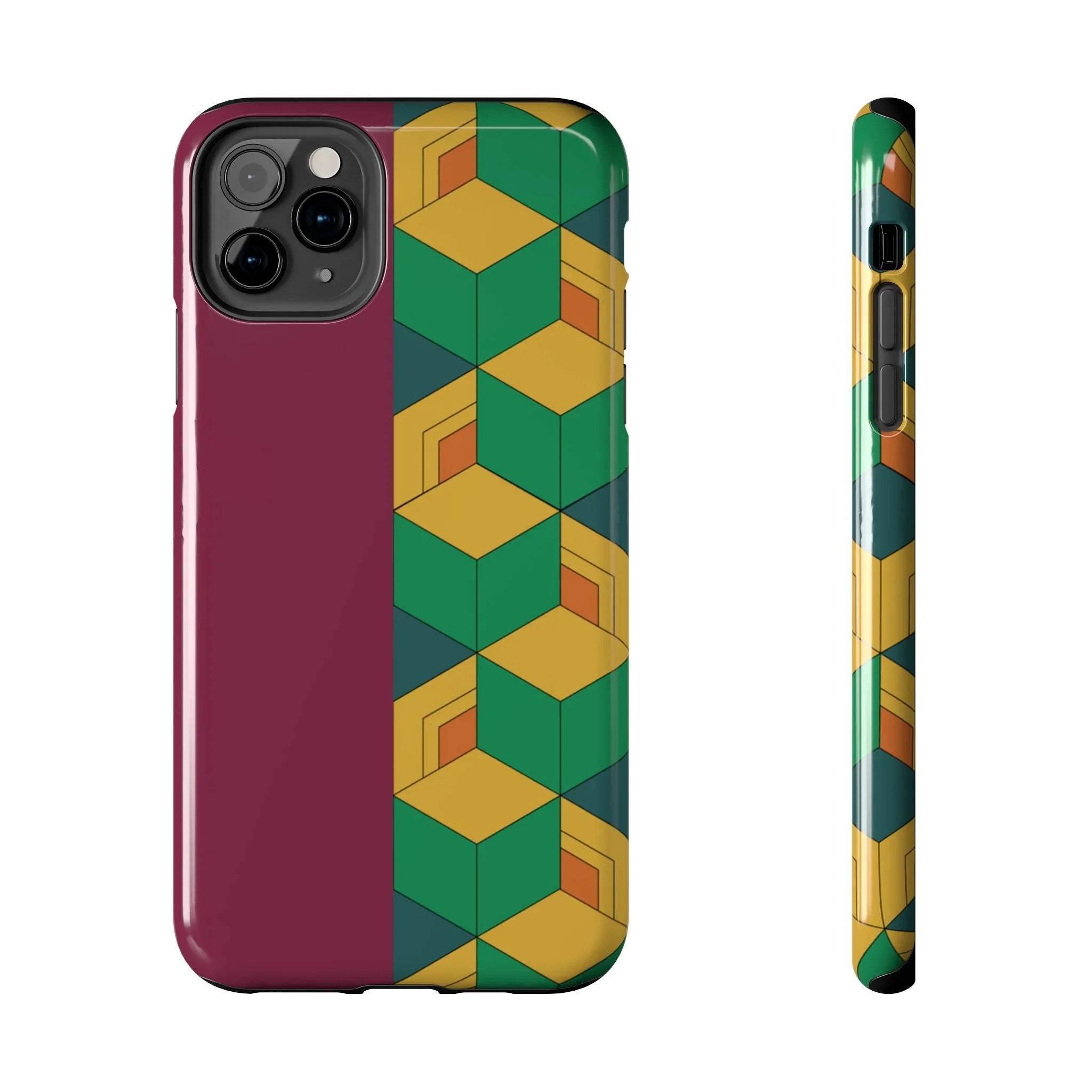 Brotherly Split Kimono Tough Phone Case (Apple & Android) - Pink Sweetheart