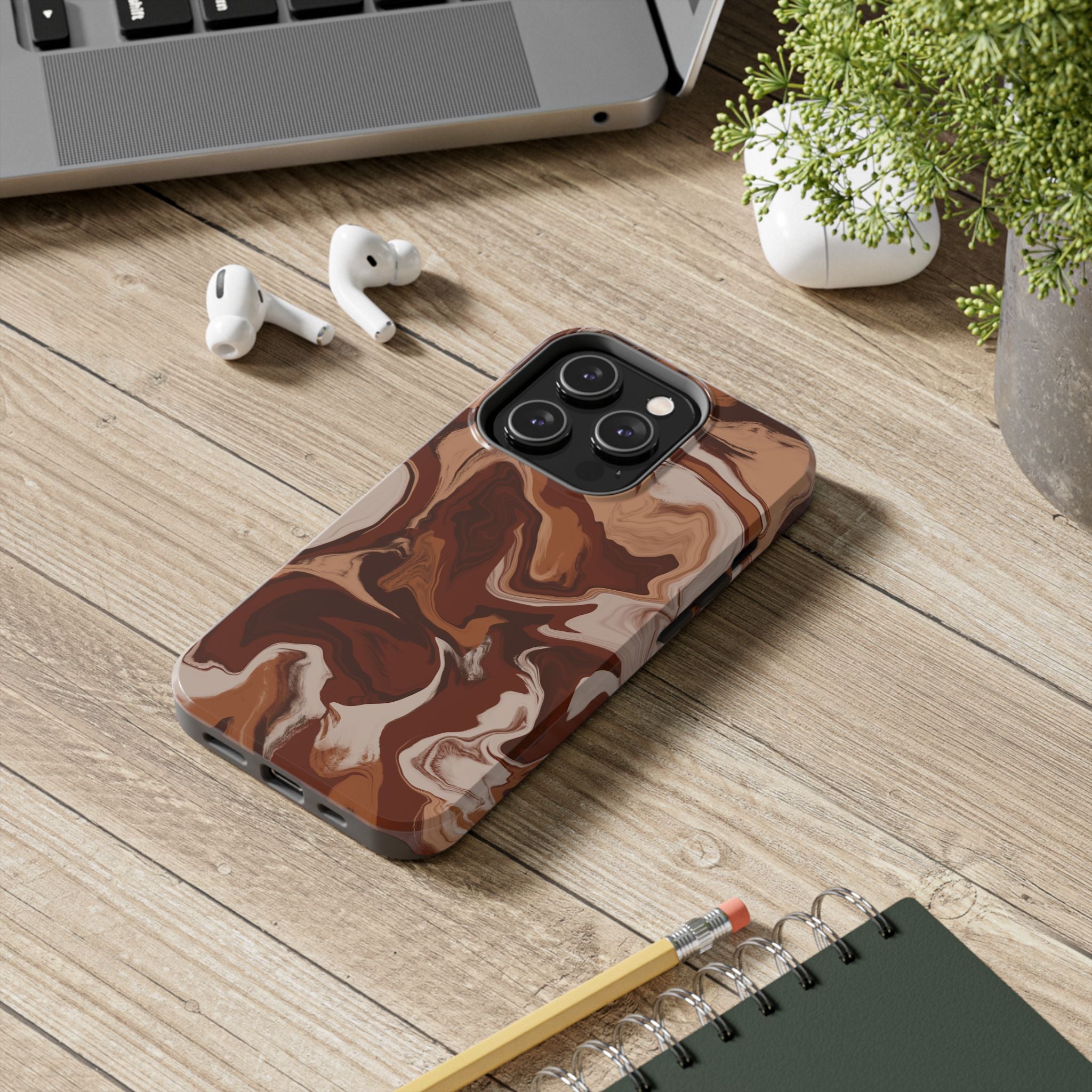 Chocolate Fudge Brownie Phone Case (Apple & Android)