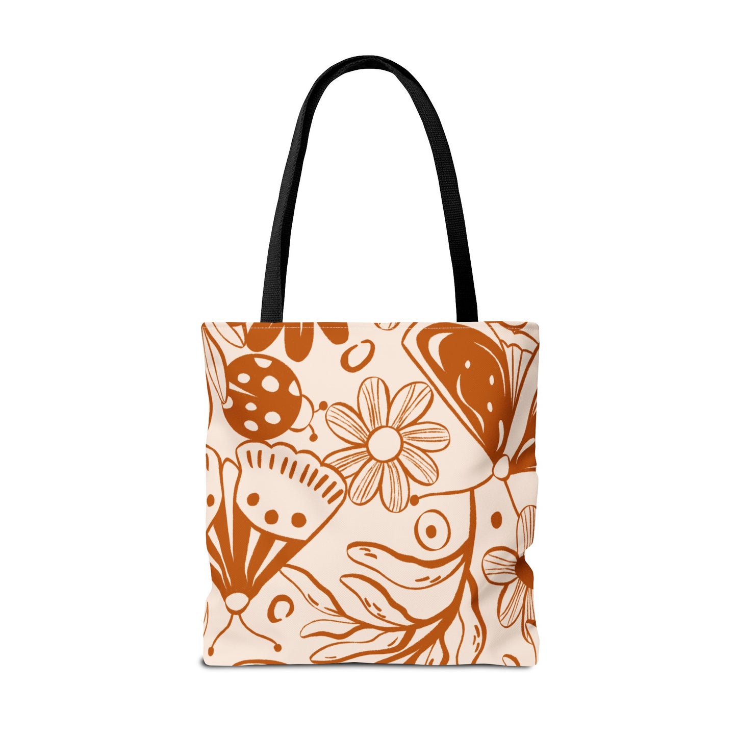 Autumn Butterfly Floral Tote Bag