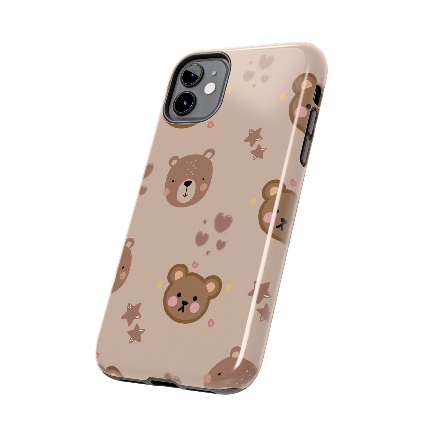 Boho Brown Bear Phone Case